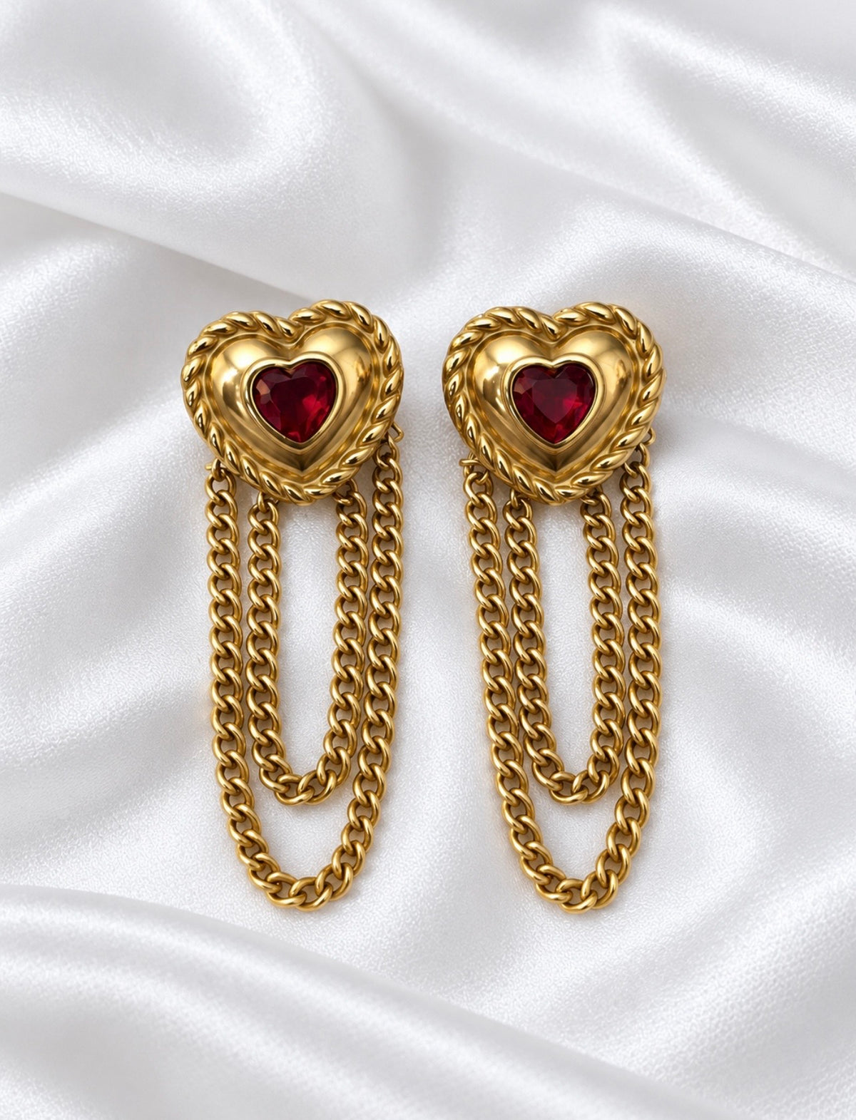 Crimson Earrings