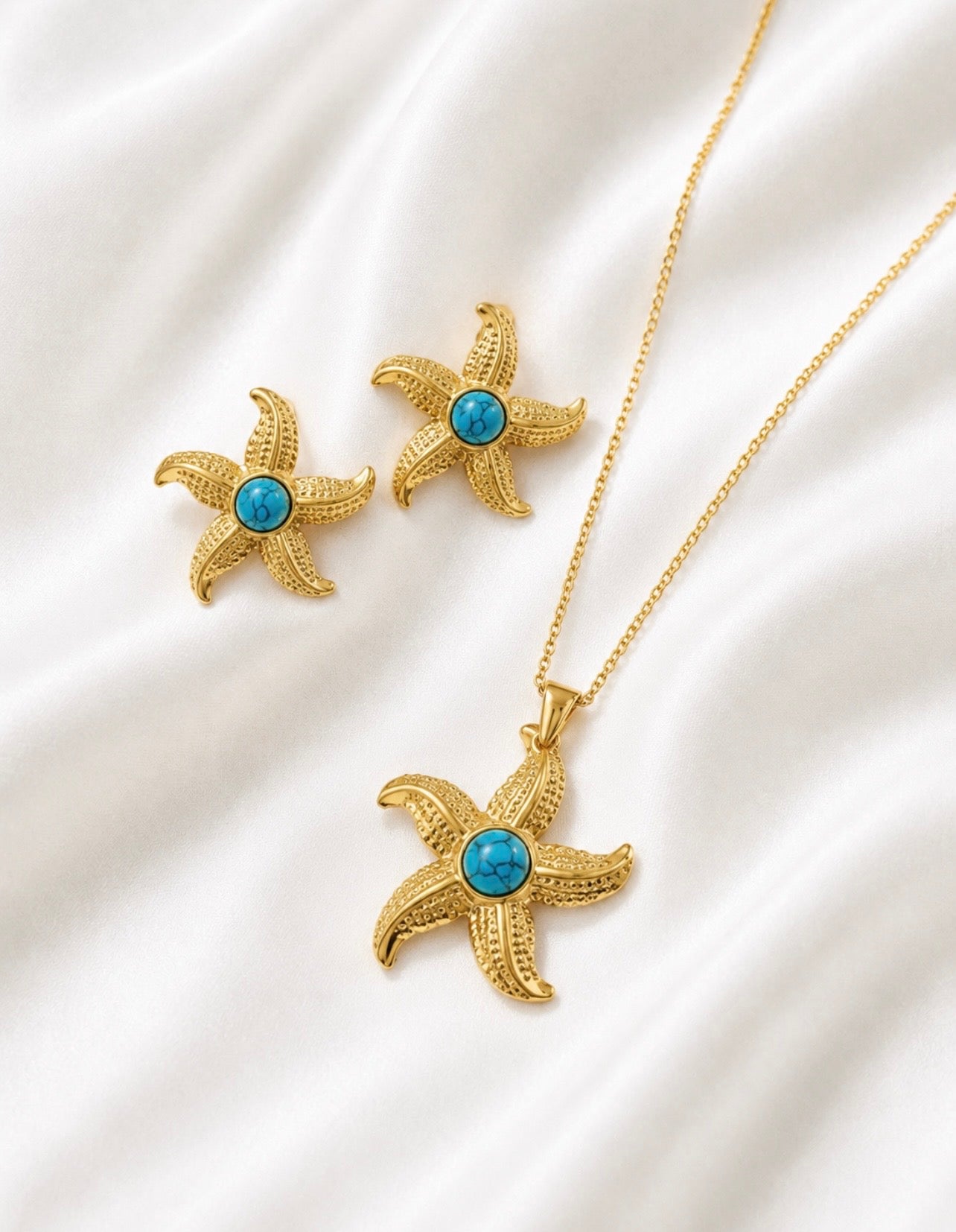Turquoise Star Necklace