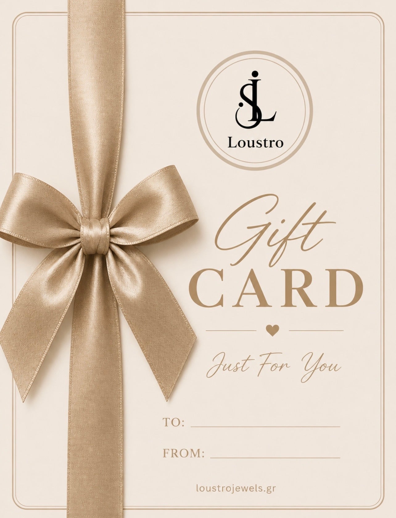 Loustro Gift Card