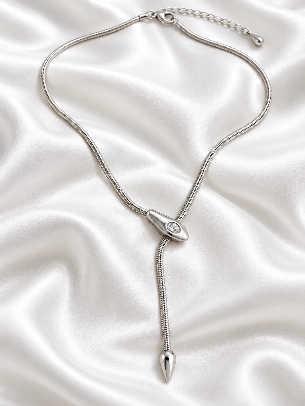 Lume Silver Necklace