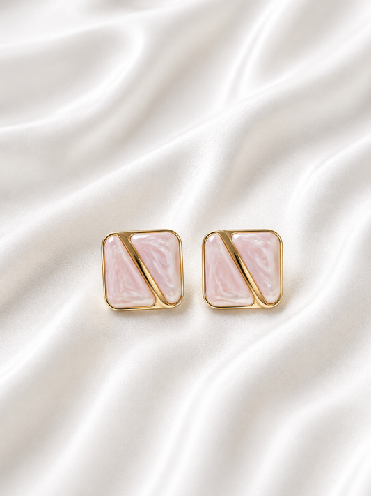 Azuré White Earrings