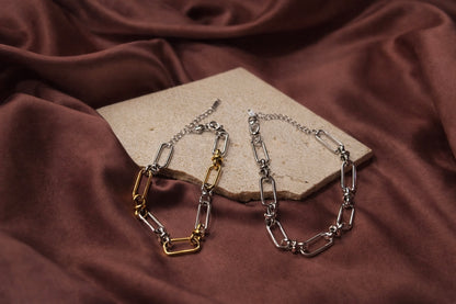 Polymnia Two Tone Bracelet