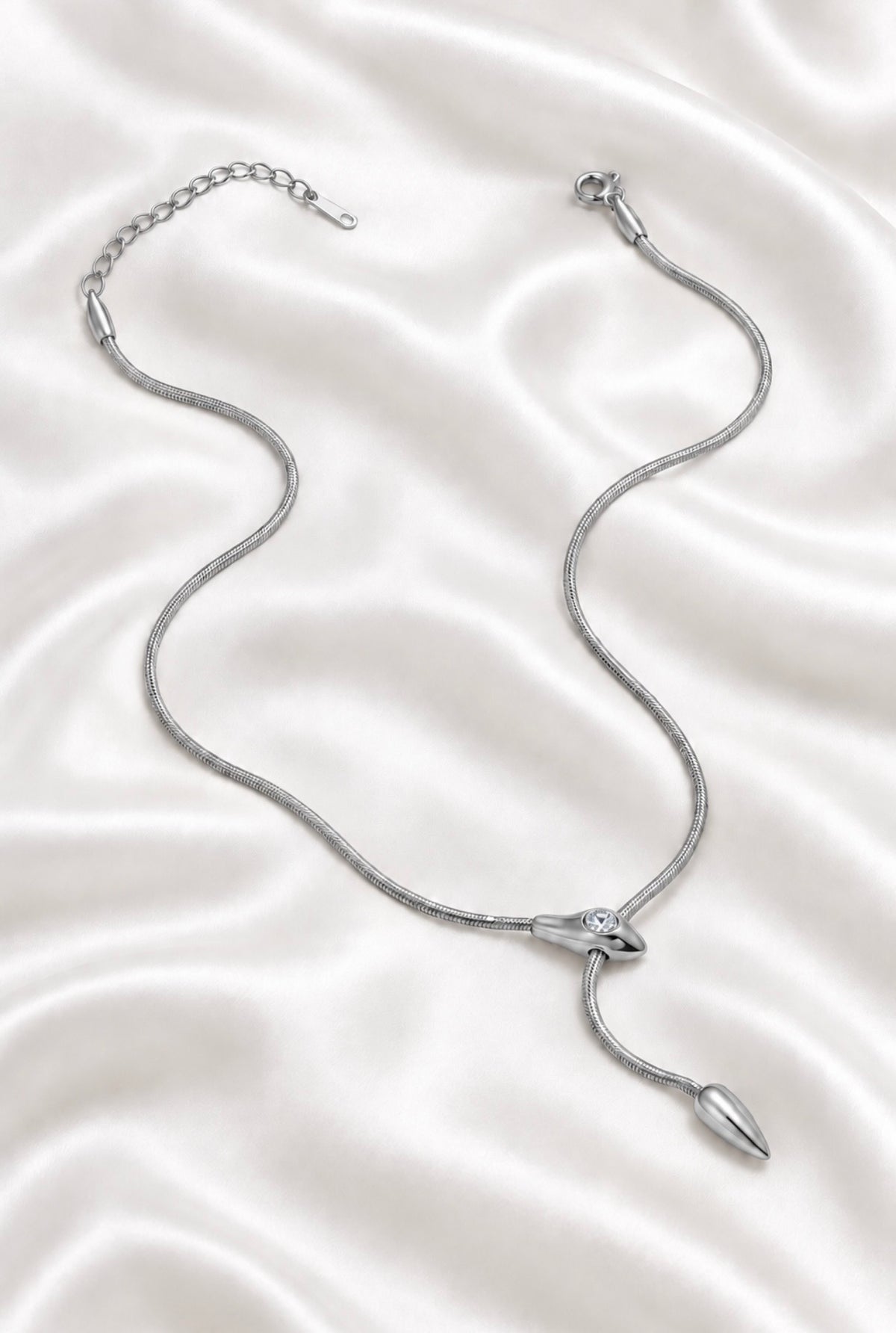 Lume Silver Necklace
