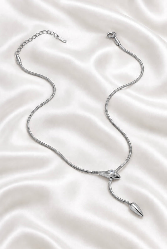 Lume Silver Necklace