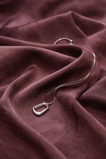 Dione Silver Necklace