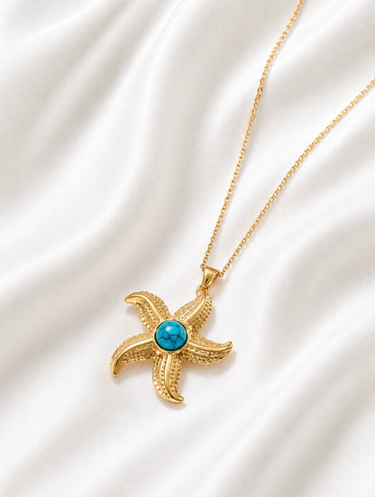 Turquoise Star Necklace