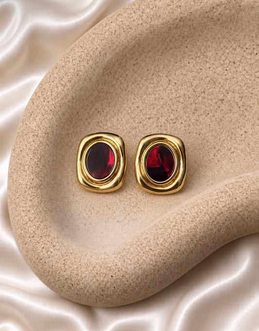 Ruby Earrings