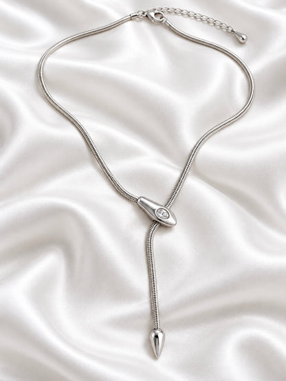 Lume Silver Necklace