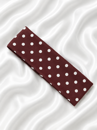 Brown Dots Headband