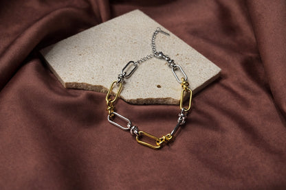 Polymnia Two Tone Bracelet