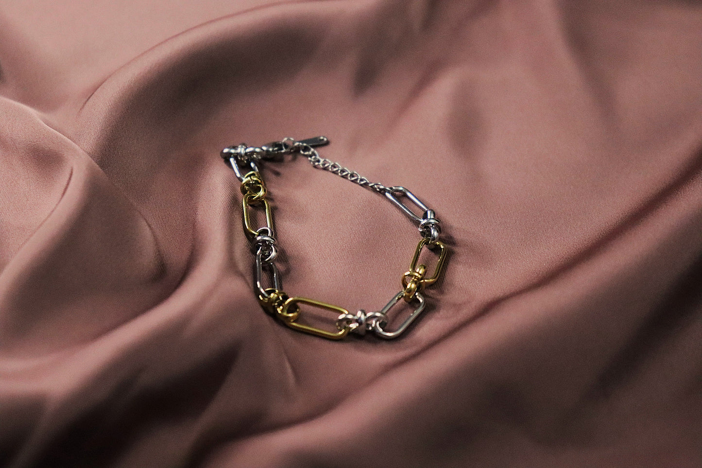 Polymnia Two Tone Bracelet